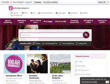 Tablet Screenshot of botkyrka.se